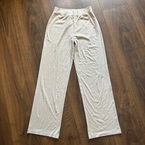 Vuori Ribbed Wideleg Pose Pant - Size M